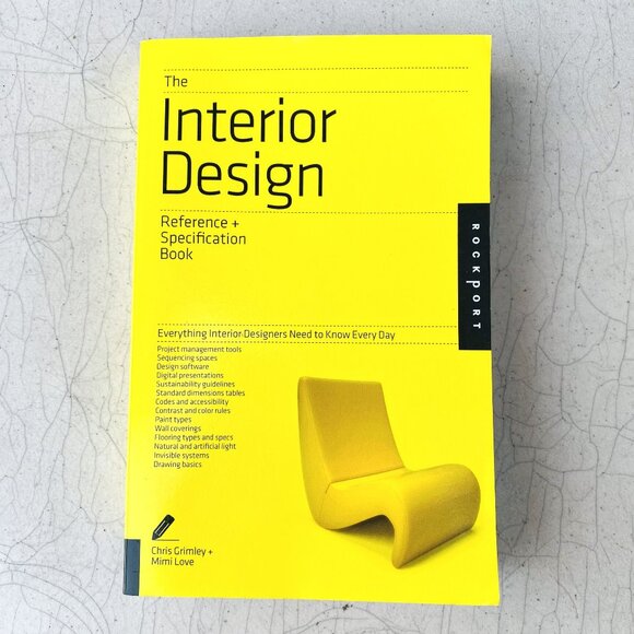 The Interior Design Reference + Specification Book by Chris Grimley, Mimi Love - Picture 1 of 10